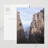 Crag in een berg briefkaart (Voorkant / Achterkant)