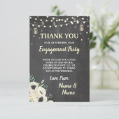 Craie de lucioles de fiançailles de carte de (Debout devant)