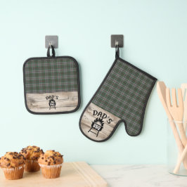 Craig Ancient Original Scottish Tartan Ovenwant & Pannenlap Set