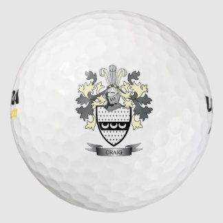 Craig Family Crest Coat. Golfballen