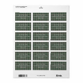 Craig Tartan Label (Full Sheet)