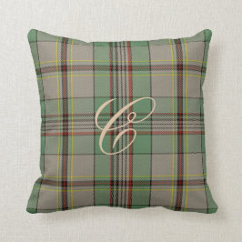 Craig Tartan Monogram Pillow Kussen