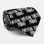 Craignez la cravate grunge de tubas (Roulé)