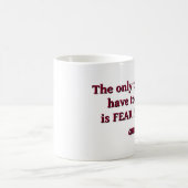 Crainte de tasse d'araignées (Centre)