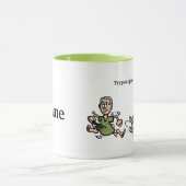Crainte drôle d'avoir une infirmière de tir Mug (Centre)