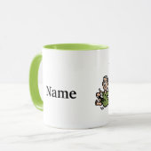 Crainte drôle d'avoir une infirmière de tir Mug (Devant gauche)