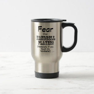 Crainte Le Joueur Handbell Voyage Mug