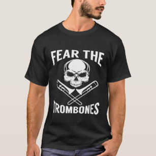 Crainte Le T-shirt Trombones Crossbones
