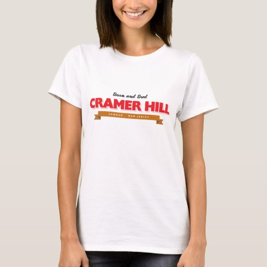 Cramer Hill - Born en Bred dames T-shirt (Voorkant)