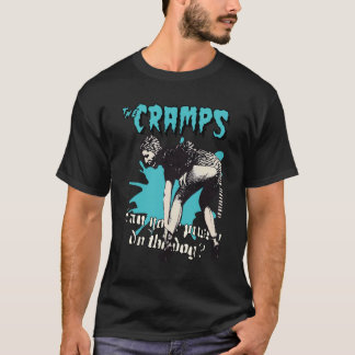 Cramps Band Kan je poesje doen met Dog Retro Tshir T-shirt