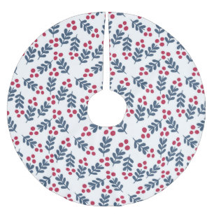 Cranberries Rode Kerstvakantie Minialistisch Kerstboom Rok