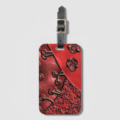 Cranberry Bazaar Bagagelabel (Voorkant (verticaal))