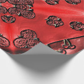 Cranberry Bazaar Cadeaupapier (Hoek)