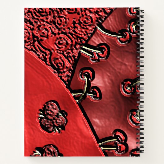 Cranberry Bazaar  Notitieboek (Achterkant)