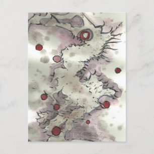 Cranberry Bog Tea Creature 003 Briefkaart