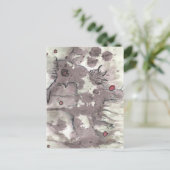 Cranberry Bog Tea Creature 008 Briefkaart (Staand voorkant)