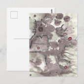 Cranberry Bog Tea Creature 008 Briefkaart (Voorkant / Achterkant)