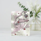 Cranberry Bog Tea Creature 010 Briefkaart (Staand voorkant)