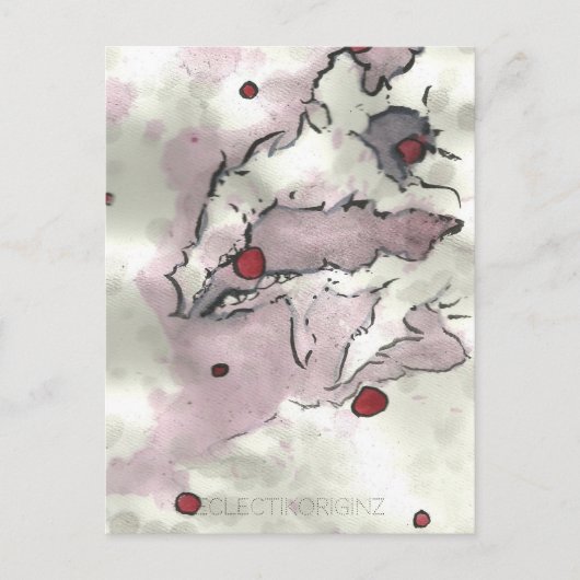 Cranberry Bog Tea Creature 010 Briefkaart (Voorkant)