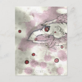 Cranberry Bog Tea Creature 012 Briefkaart