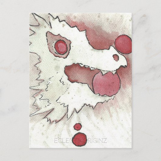 Cranberry Bog Tea Creature 01 Briefkaart (Voorkant)