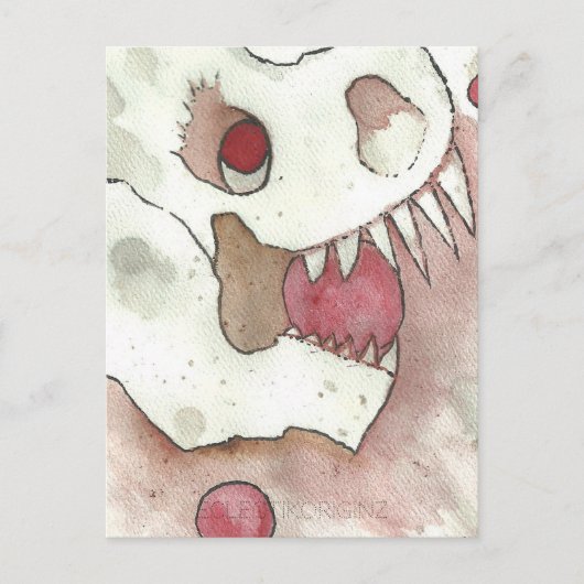 Cranberry Bog Tea Creature 04 Briefkaart (Voorkant)