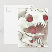 Cranberry Bog Tea Creature 05 Briefkaart (Voorkant / Achterkant)