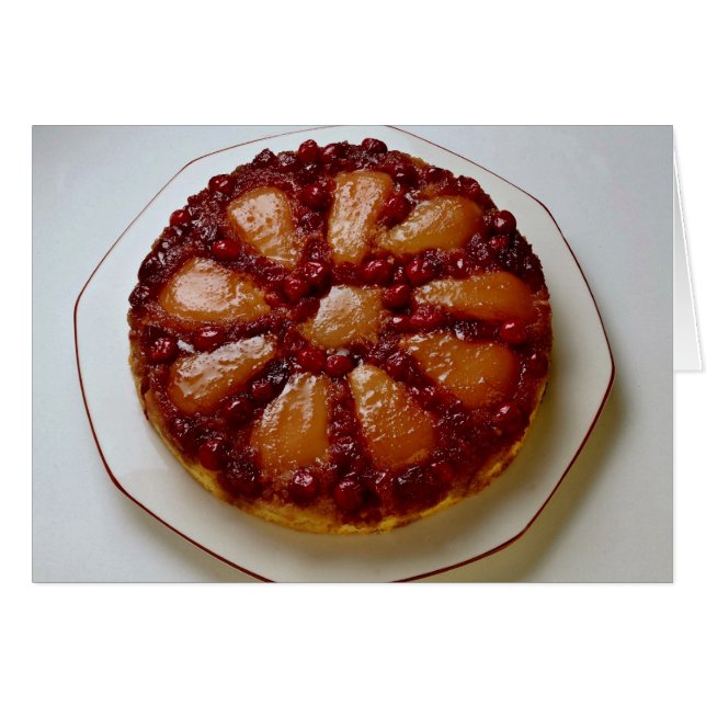 Cranberry en perencake (Voorkant Horizontaal)