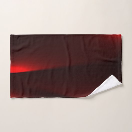 Cranberry en zwarte lichten badhanddoek set bad handdoek (Handdoek)
