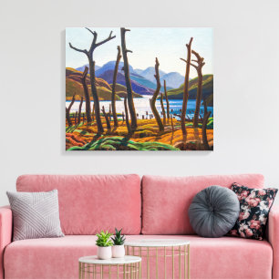Cranberry Lake   Franklin Carmichael   Canvas Afdruk