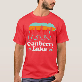 Cranberry Lake New York Wandelen Gevist Camping T-shirt