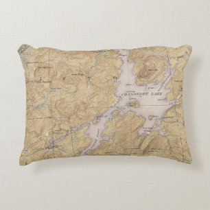 Cranberry Lake, Wanakena, gebied van de rivier Osw Accent Kussen