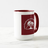 Cranberry Palms Coffee Mug (Devant droit)