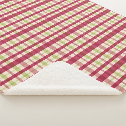 Cranberry Plaid  (3/4)