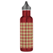 Cranberry Plaid Waterfles (Links)