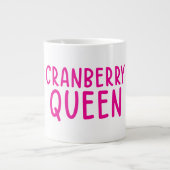 Cranberry Queen Mug  Funny Thanksgiving Coffee Cup (Devant)
