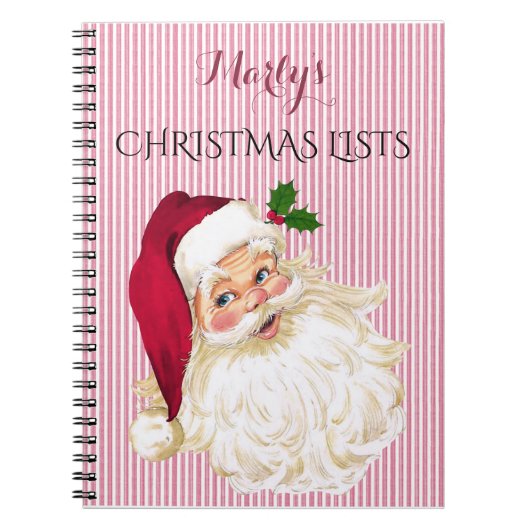 Cranberry Santa Claus Faire Livre Cadeau (Devant)