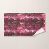 Cranberry Silk (Serviette à main)