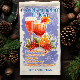 Cranberry Sinaasappel Mimosa Kerstcocktail Recept Theedoek