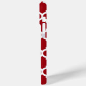 Cranberry WhMoroccan #5 Navy Blue Name Monogram Case-Mate iPhone Case (Achterkant / Links)