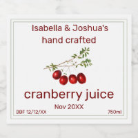 Cranberrysap Meteen uit huis gemaakt met liefde