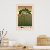 Cranborne Chase AONB Travel Poster (Cuisine)