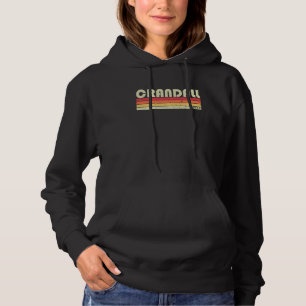 Crandall Tx Texas Funny City Home Roots Retro 70s Hoodie