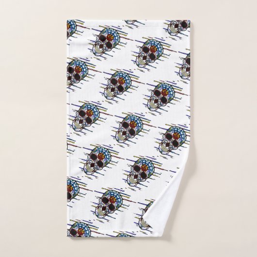 crâne (Serviette à main)