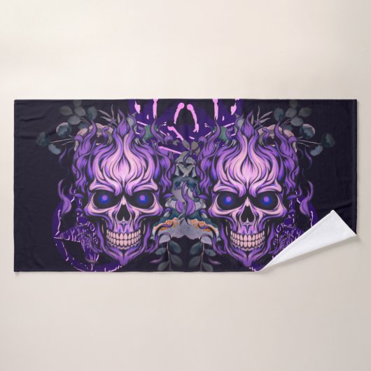 Crâne (Serviette de bain)