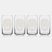 Crâne à sucre coloré (Dos)