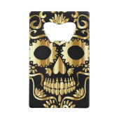 Crâne à sucre, Jour des Morts Noir et Or (Dos)