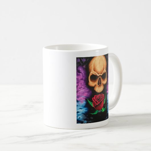 "Crâne Atomique" Mugs Drinkware (Devant droit)