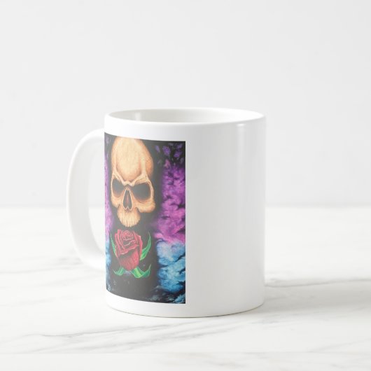 "Crâne Atomique" Mugs Drinkware (Devant gauche)