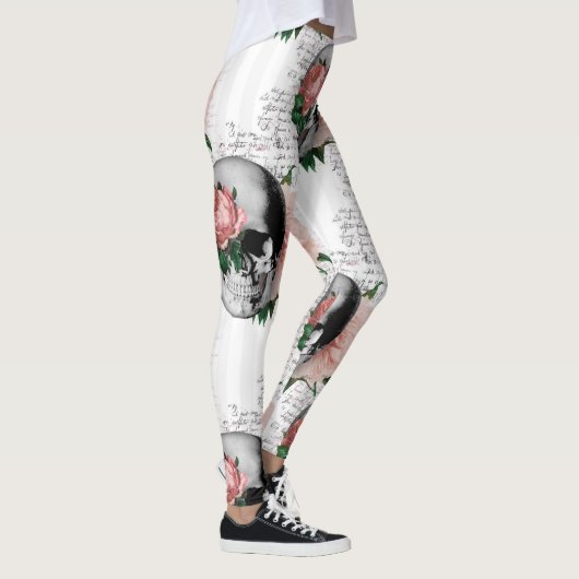Crâne avec leggings roses (Droite)